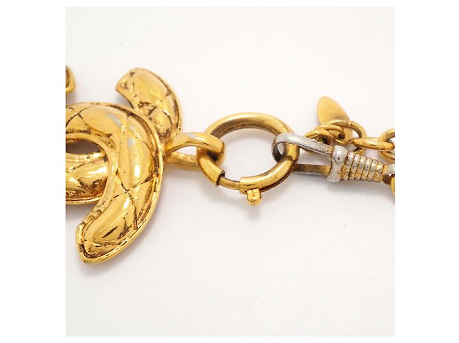 Collana Chanel placcata oro - vista 4