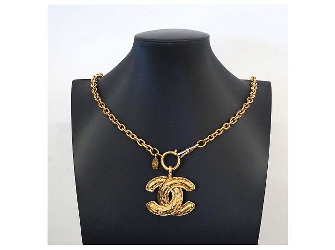 Collana Chanel placcata oro - vista 6