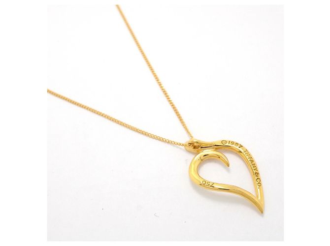 Autre Marque Collana Leaf di Tiffany & Co. in oro giallo 18K - vista 2