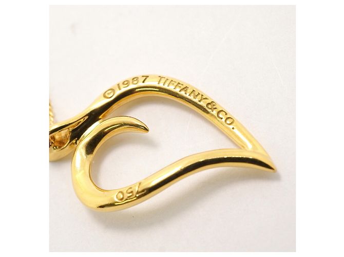 Autre Marque Collana Leaf di Tiffany & Co. in oro giallo 18K - vista 7