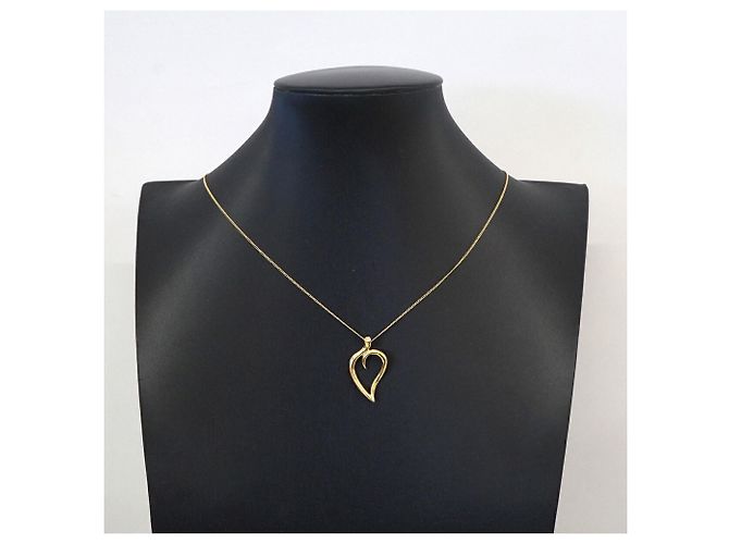 Autre Marque Collana Leaf di Tiffany & Co. in oro giallo 18K - vista 9