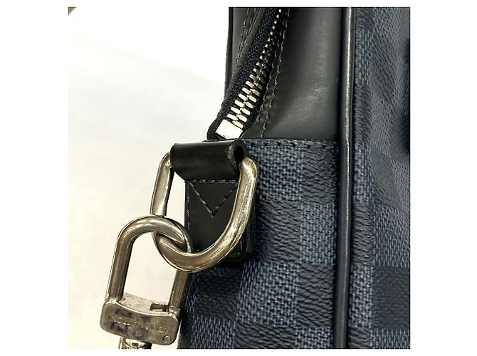 Borsa 2-Way Louis Vuitton Damier Cobalt - vista 9