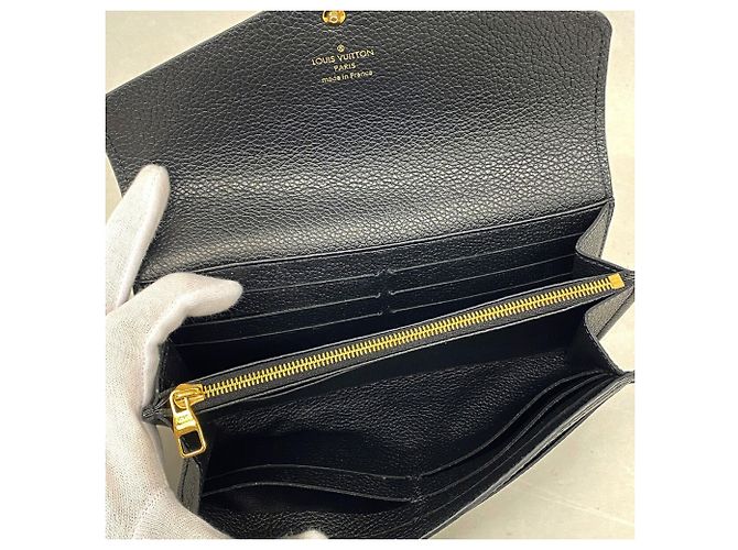 Louis Vuitton Monogram Empreinte Portefeuille Sarah Long Wallet - view 3
