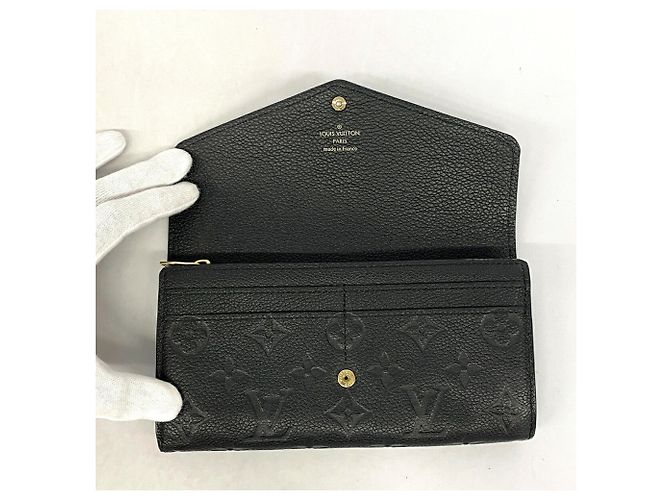 Louis Vuitton Monogram Empreinte Portefeuille Sarah Long Wallet - view 7
