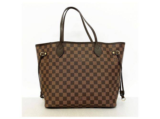 Borsa Tote Louis Vuitton Damier Neverfull MM N41358 - vista 11