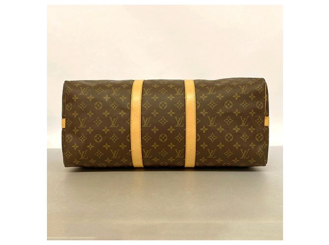 Louis Vuitton Boston Monogram Keepall Bandoulière 50 - vista 3