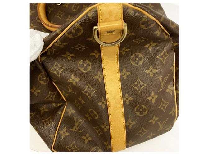 Louis Vuitton Boston Monogram Keepall Bandoulière 50 - vista 7