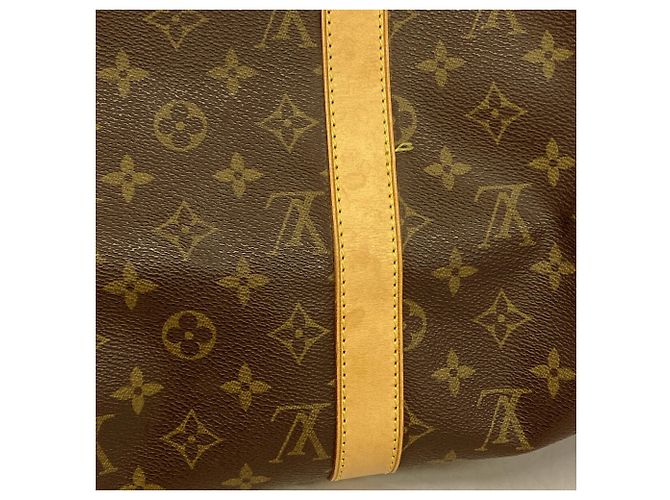 Louis Vuitton Boston Monogram Keepall Bandoulière 50 - vista 9