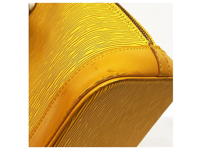 Borsa Louis Vuitton Alma Epi M52149 Jaune - vista 6