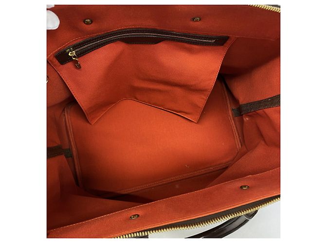 Sac Louis Vuitton Boston Damier Greenwich PM - vue 4