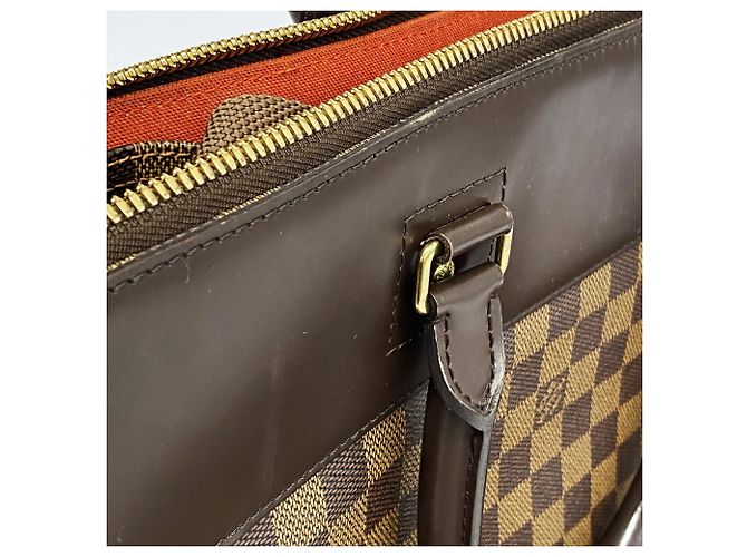 Sac Louis Vuitton Boston Damier Greenwich PM - vue 9