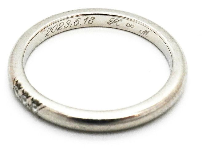 Autre Marque Tiffany & Co. Forever Platin-Diamantbandring - Ansicht 5