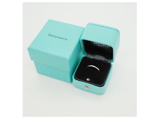 Autre Marque Tiffany & Co. Forever Platin-Diamantbandring - Ansicht 8