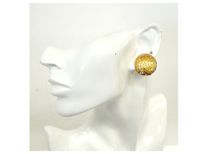 Pendientes de clip Chanel Gold - vista 5