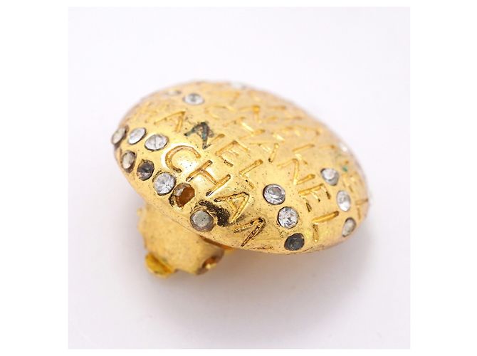 Pendientes de clip Chanel Gold - vista 6