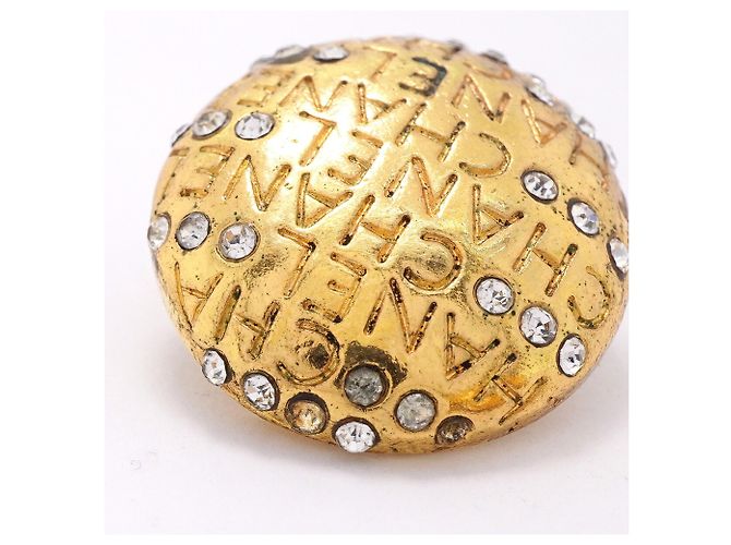 Pendientes de clip Chanel Gold - vista 7