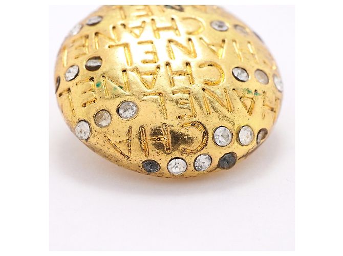 Pendientes de clip Chanel Gold - vista 8