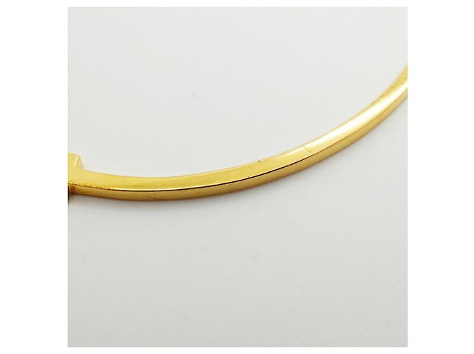 Autre Marque Collier Tiffany & Co. T Smile Small en or jaune 18K - vue 7