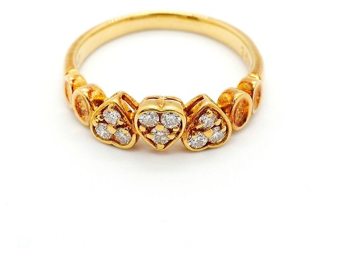 Christian Dior Ring mit Herz-Motiv - Ansicht 3