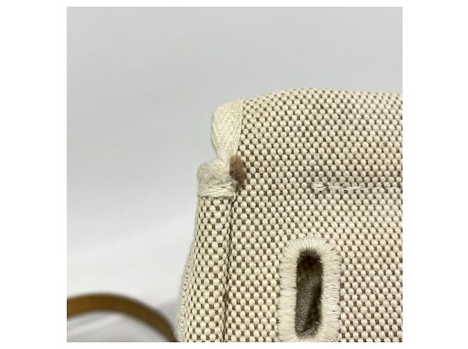 Hermès Borsa Hermes Herbag PM Toile Officier Natural - vista 12
