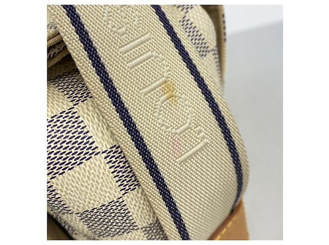 Louis Vuitton Damier Azur Naviglio Shoulder Bag N51189 - vista 10