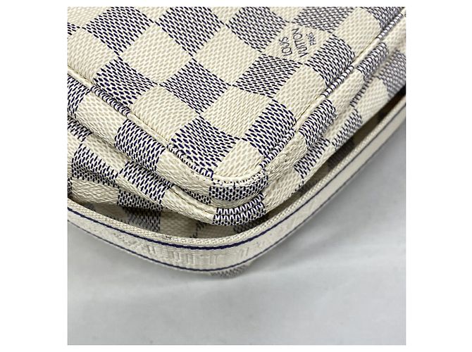 Louis Vuitton Damier Azur Naviglio Shoulder Bag N51189 - vista 6