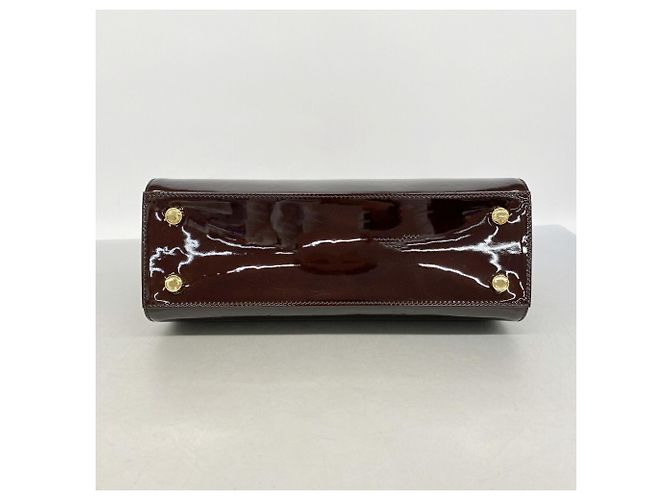 Borsa Louis Vuitton Vernis MM in Amarante - vista 3
