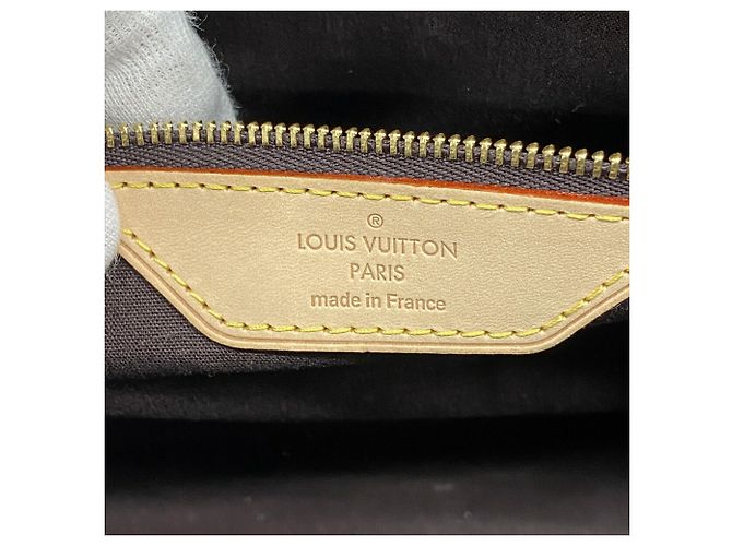 Borsa Louis Vuitton Vernis MM in Amarante - vista 5