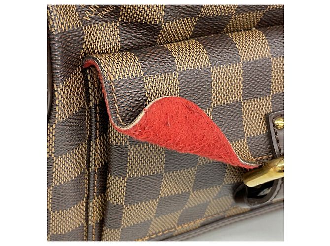 Borsa Louis Vuitton Damier Knightsbridge - vista 10
