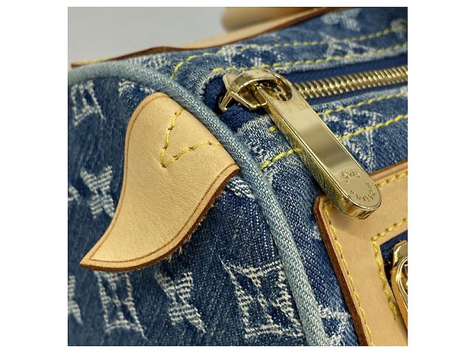 Louis Vuitton Monogram Denim Neo Speedy Handtasche - Ansicht 7