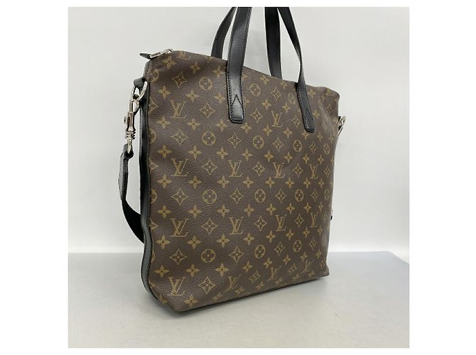 Borsa Tote Louis Vuitton Monogram Macassar Kitan - vista 2