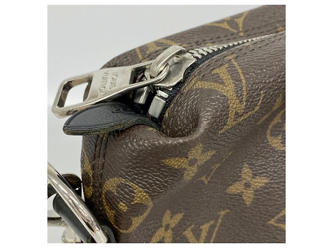 Borsa Tote Louis Vuitton Monogram Macassar Kitan - vista 9