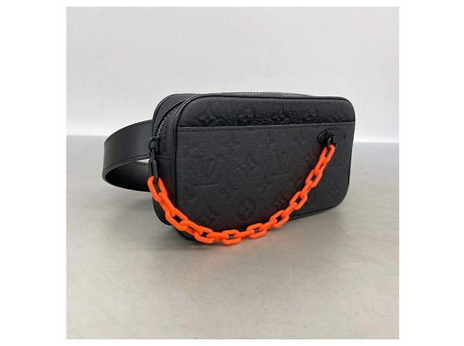 Borsa Louis Vuitton Monogram Taurillon Pochette Volga - vista 2