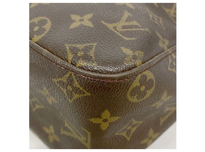 Borsa a tracolla Louis Vuitton Monogram Looping GM - vista 9