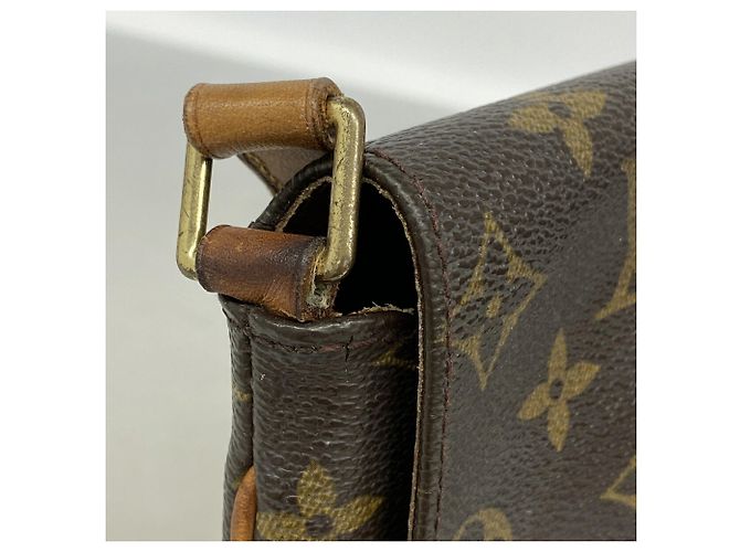 Borsa a tracolla con tracolla lunga Louis Vuitton Monogram Musette Salsa - vista 8