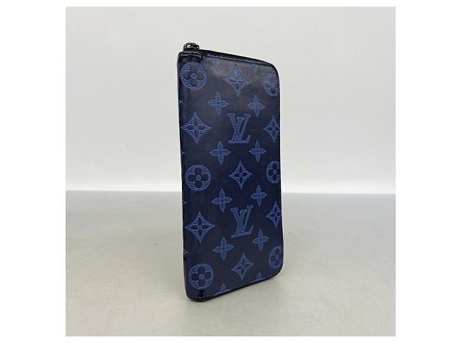 Portafoglio Zippy Louis Vuitton Monogram Shadow - vista 2