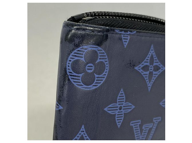 Portafoglio Zippy Louis Vuitton Monogram Shadow - vista 6