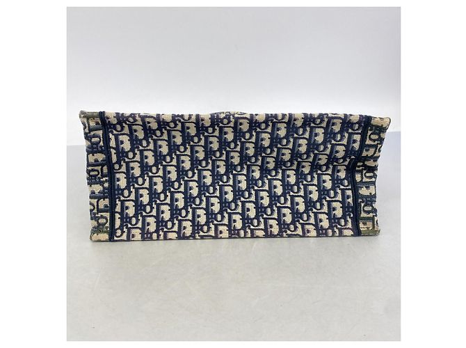 Christian Dior Navy Canvas Tote Bag - Ansicht 3