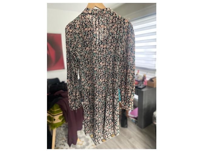 Zadig & Voltaire Vestido estampado de algodón - vista 9