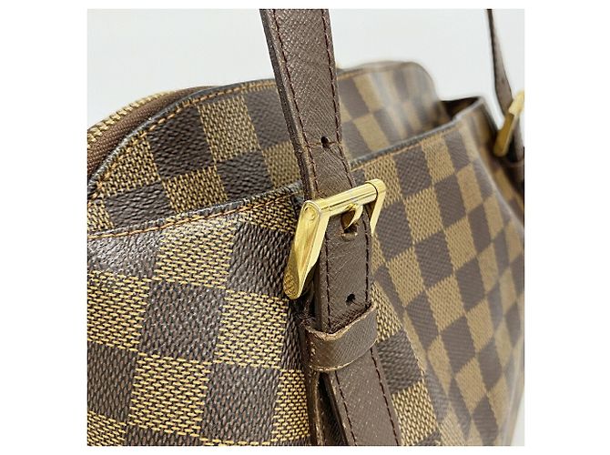 Borsa a spalla Louis Vuitton Damier Belem MM - vista 13