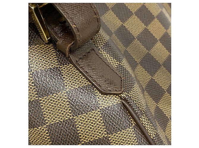 Borsa a spalla Louis Vuitton Damier Belem MM - vista 14