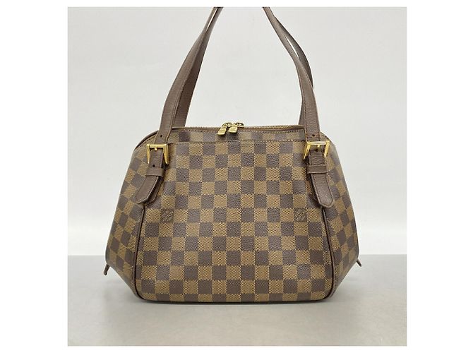 Borsa a spalla Louis Vuitton Damier Belem MM - vista 15