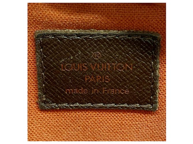 Borsa a spalla Louis Vuitton Damier Belem MM - vista 5