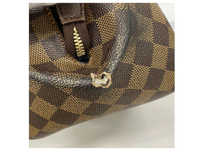 Borsa a spalla Louis Vuitton Damier Belem MM - vista 6