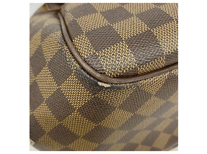 Borsa a spalla Louis Vuitton Damier Belem MM - vista 7