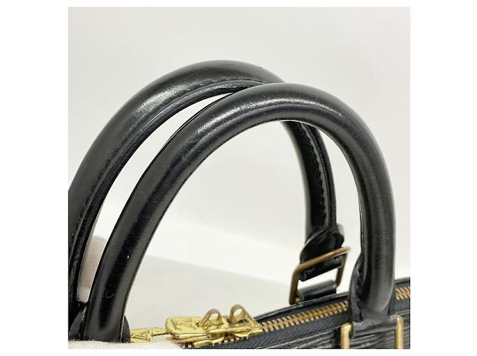 Borsa Louis Vuitton Alma Epi M52142 Noir - vista 10