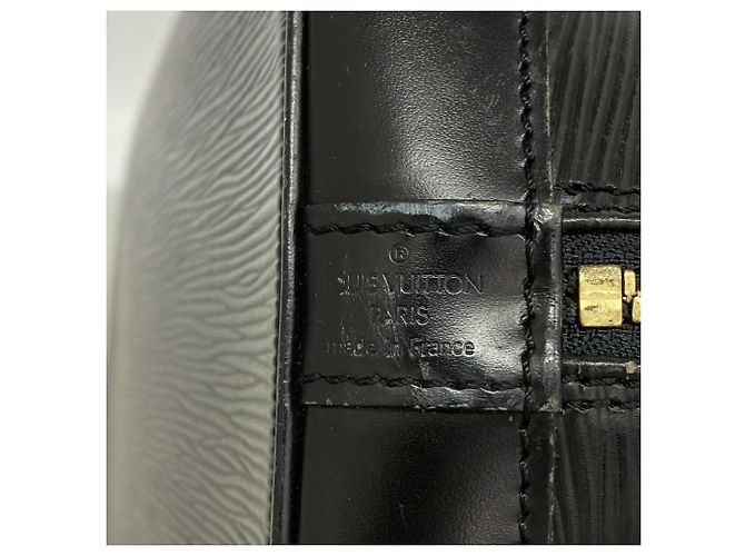 Borsa Louis Vuitton Alma Epi M52142 Noir - vista 5
