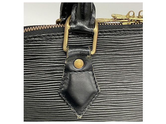 Borsa Louis Vuitton Alma Epi M52142 Noir - vista 8