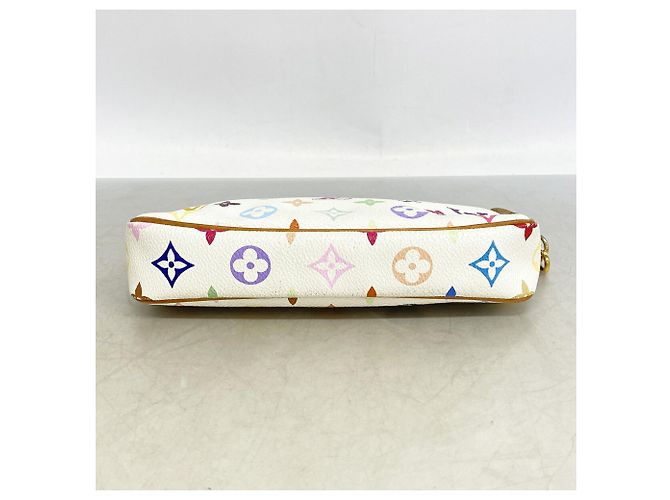 Louis Vuitton Monogram Multicolor Pochette Accessoires (Blanc) - Ansicht 3
