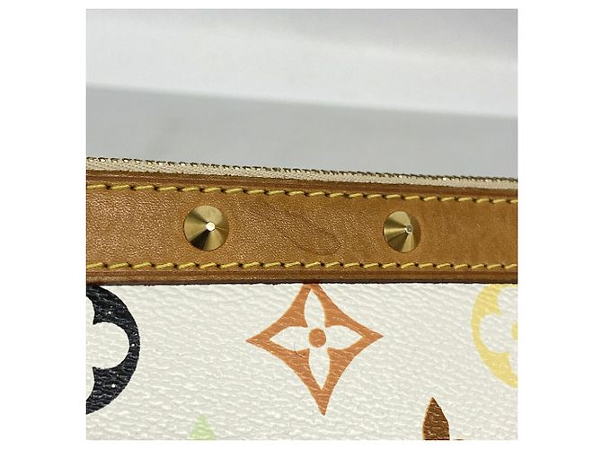 Louis Vuitton Monogram Multicolor Pochette Accessoires (Blanc) - Ansicht 7